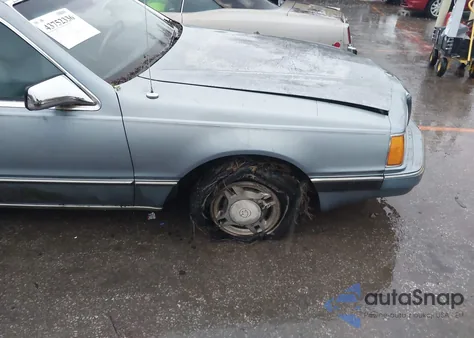 1986 Mercury Cougar из США, поврежденный, VIN 1MEBP92F9GH706436